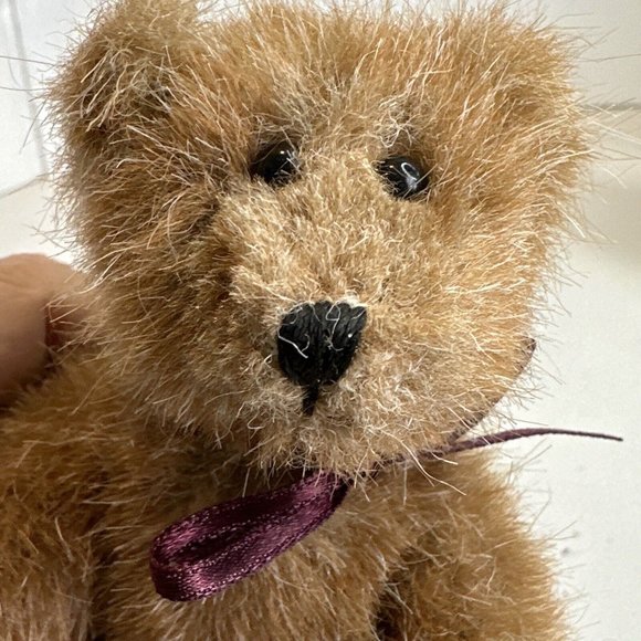 Boyds Bears #1364 The Archive Series Jointed Brown Teddy Bear 1990s Gettysburg - Picture 6 of 12